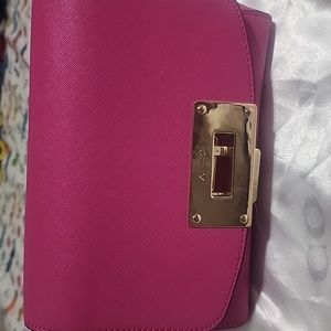 Aldo pink crossbody bag.